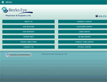 Tablet Screenshot of berkseye.com